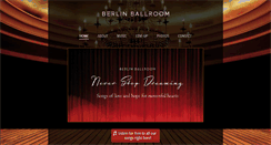 Desktop Screenshot of berlin-ballroom.com